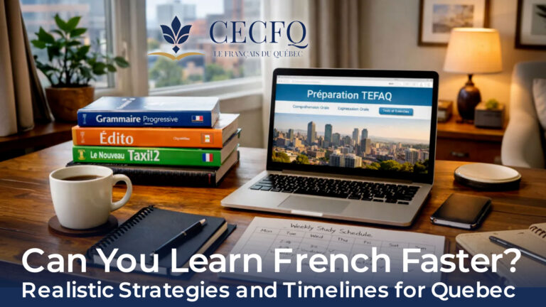 Can You Learn French Faster? Realistic Strategies and Timelines for Quebec
