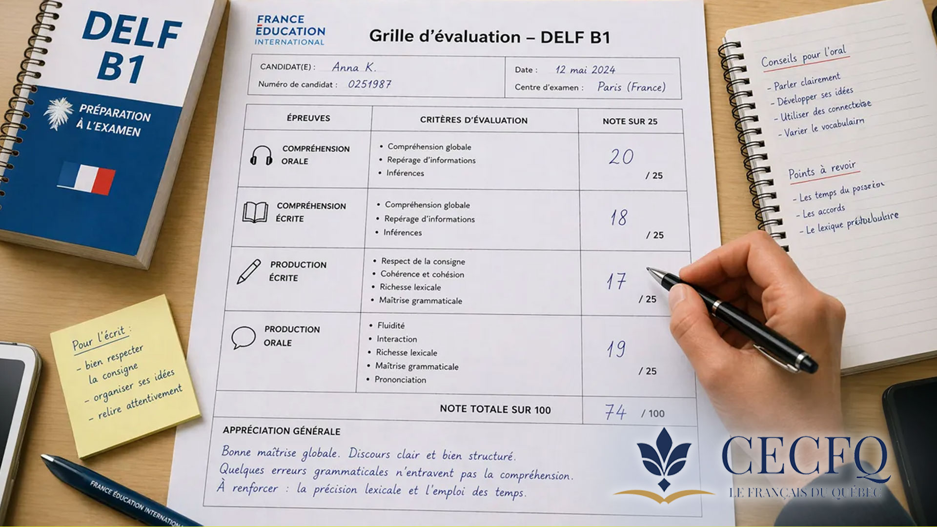 DELF Exam Scoring: How French Candidates Are Evaluated 1