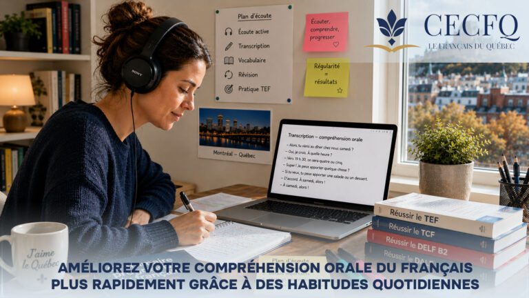Améliorez plus vite votre compréhension orale en français grâce à des habitudes quotidiennes