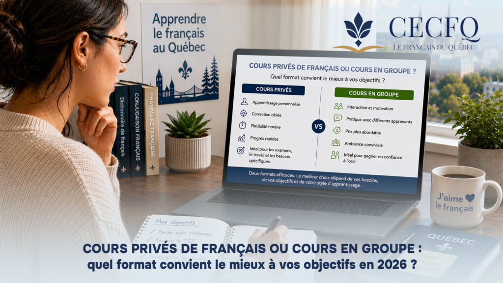 Cours de français privés vs cours de groupe : quel format est le meilleur pour vos objectifs en 2026 ?