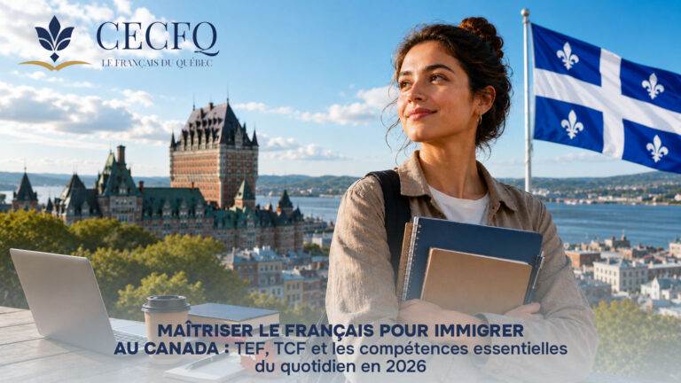 Maîtriser le français pour l’immigration au Canada : TEF, TCF et compétences essentielles du quotidien en 2026