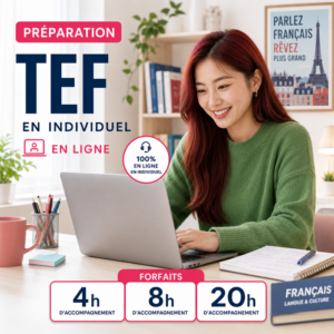 Préparation à l'examen TEF - les cours privés (1 à 1)